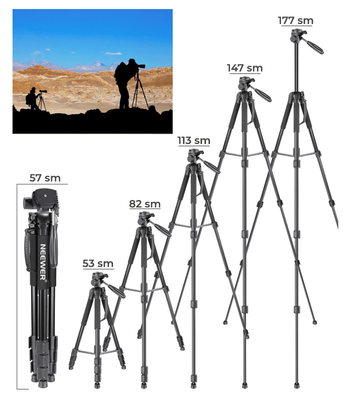 Neewer 70 Tripod-Monopod