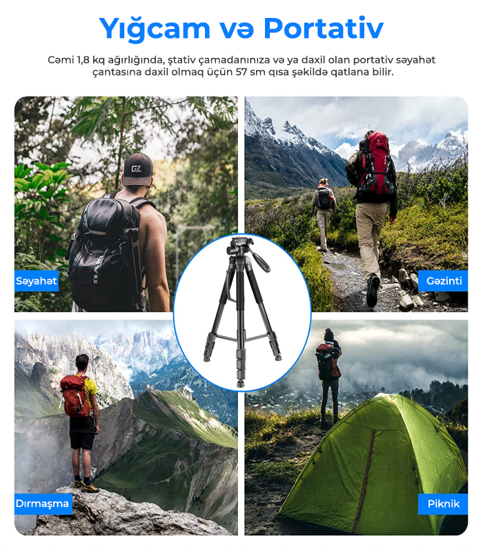 Neewer 70 Tripod-Monopod