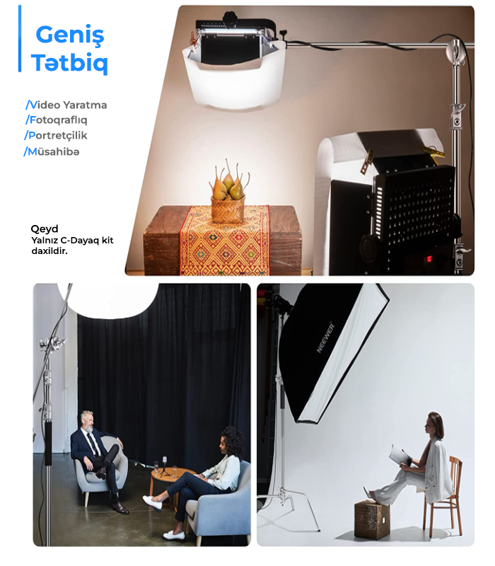 Neewer C Stand (320×128 sm)