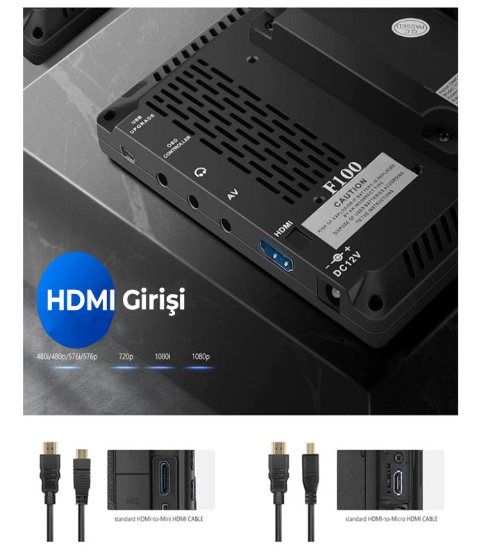 Neewer F100 Kamera monitor