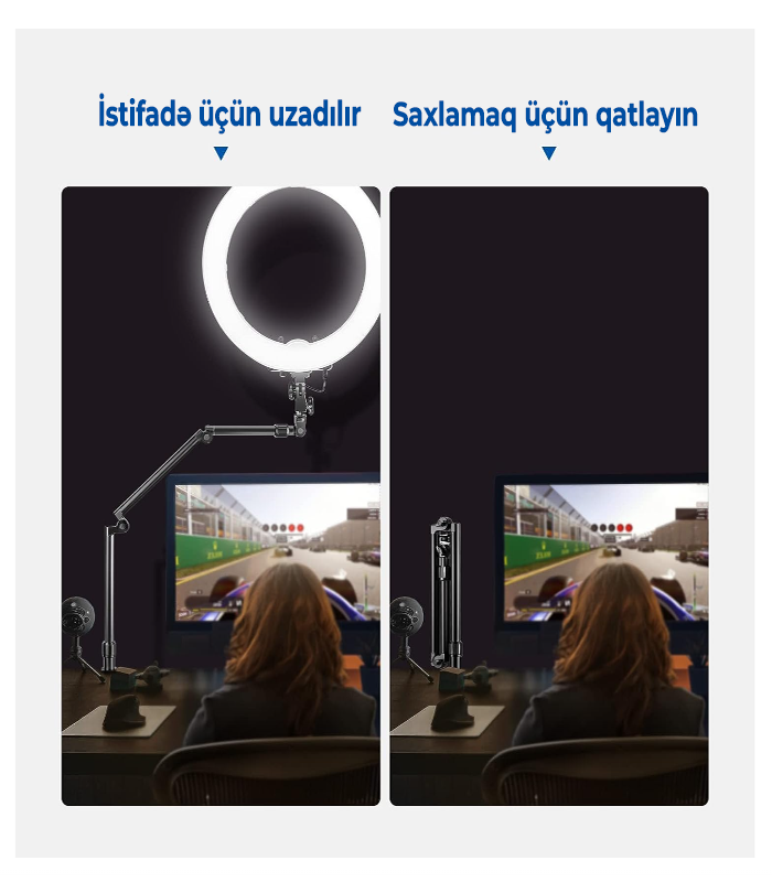 Neewer ST3 Çevik Masa Dayağı