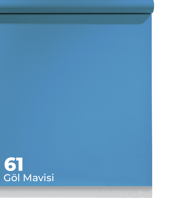 Göl Mavisi Kağız Fon #61