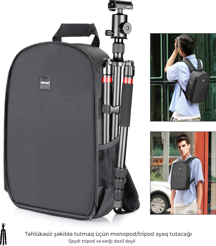 NEEWER Kamera Bel Çantası 30x14x37 sm
