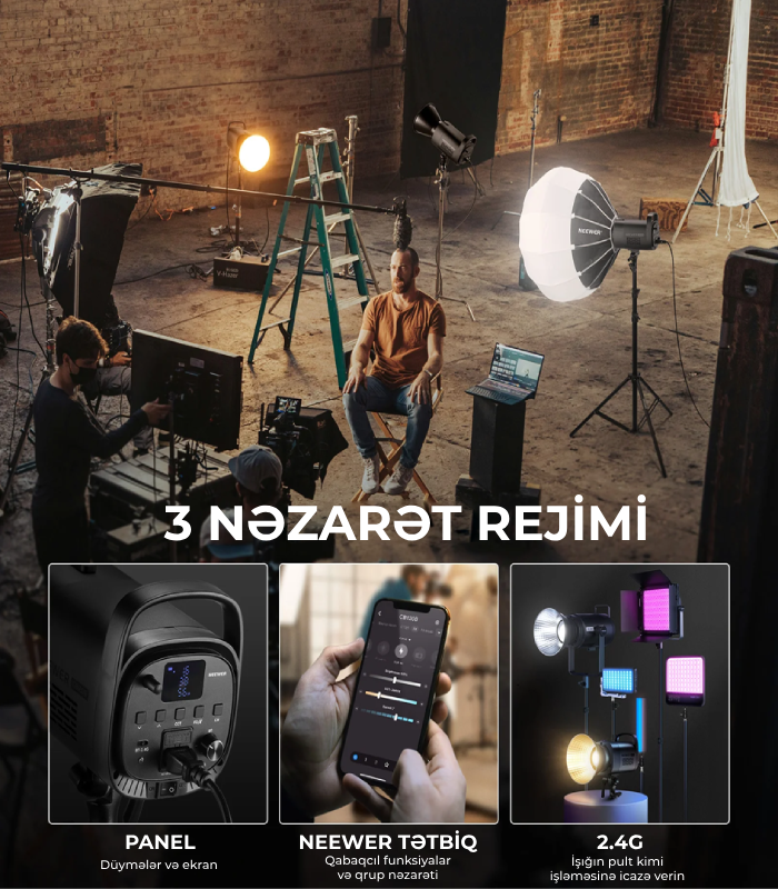 Neewer CB120B 120W Daimi İşıq