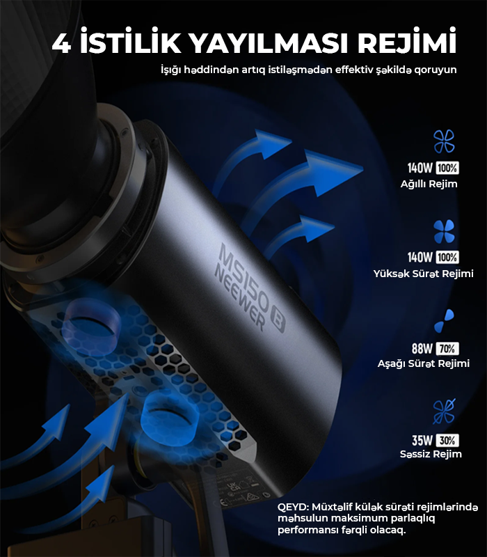 Neewer MS150B 130W Daimi İşıq
