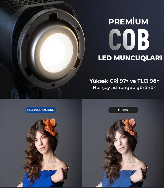 Neewer MS150B 130W Daimi İşıq