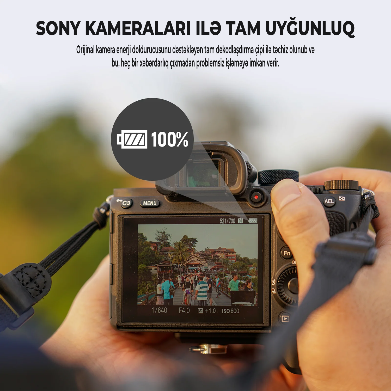 Neewer NP-FZ100 Batareya Type-C