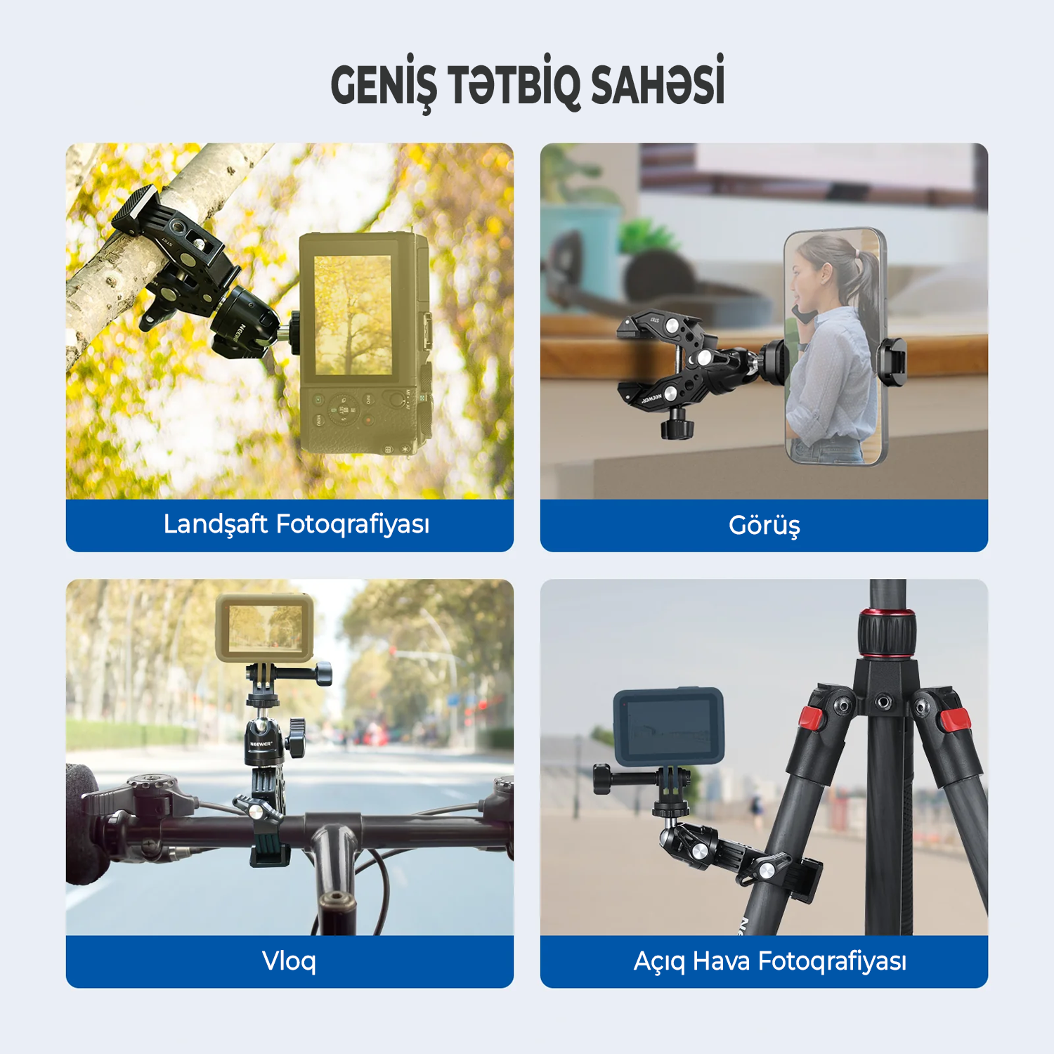 NEEWER ST87 Super Şpılka Başlıq