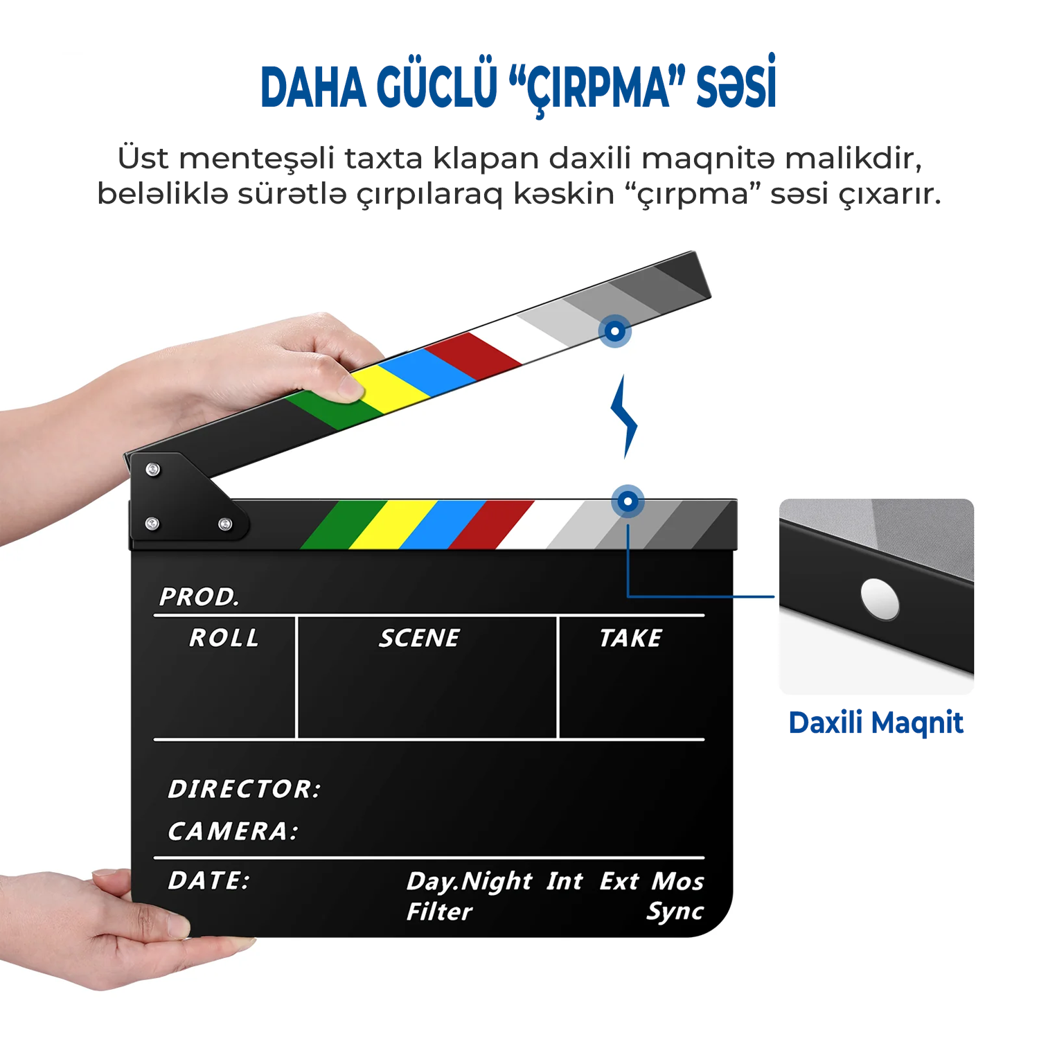 NEEWER Akril Rejissor Taxtası Qara