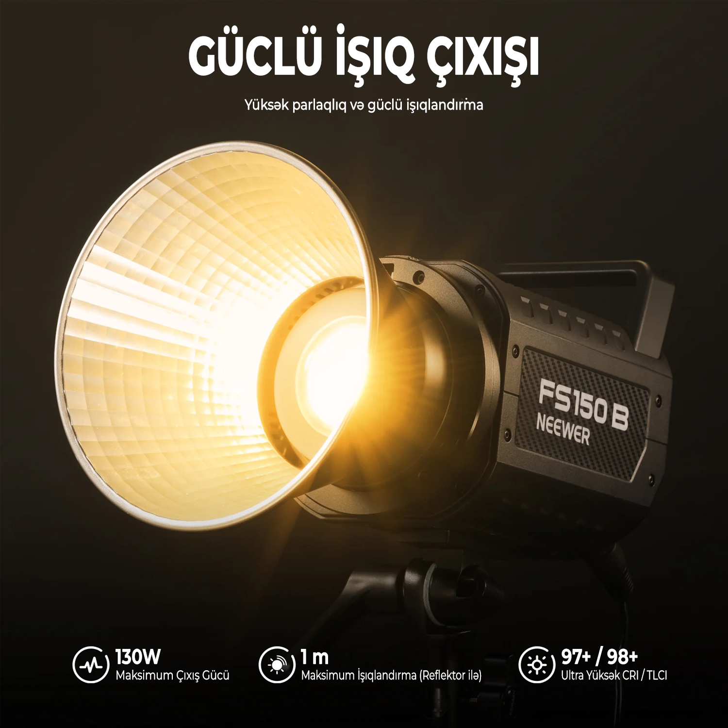NEEWER FS150B 130W İkili Rəngli Daimi İşıq