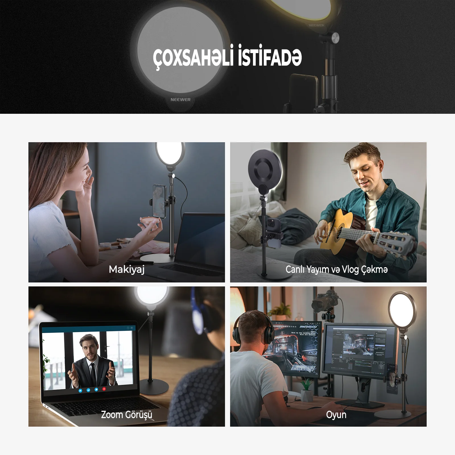 NEEWER R06 Telefon Selfi İşığı