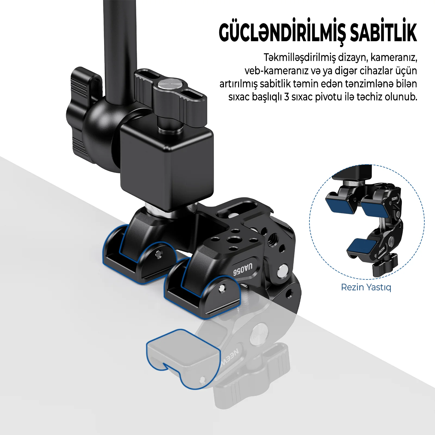NEEWER UA056 Telefon Üçün Əyilən Sehirli Dayaq