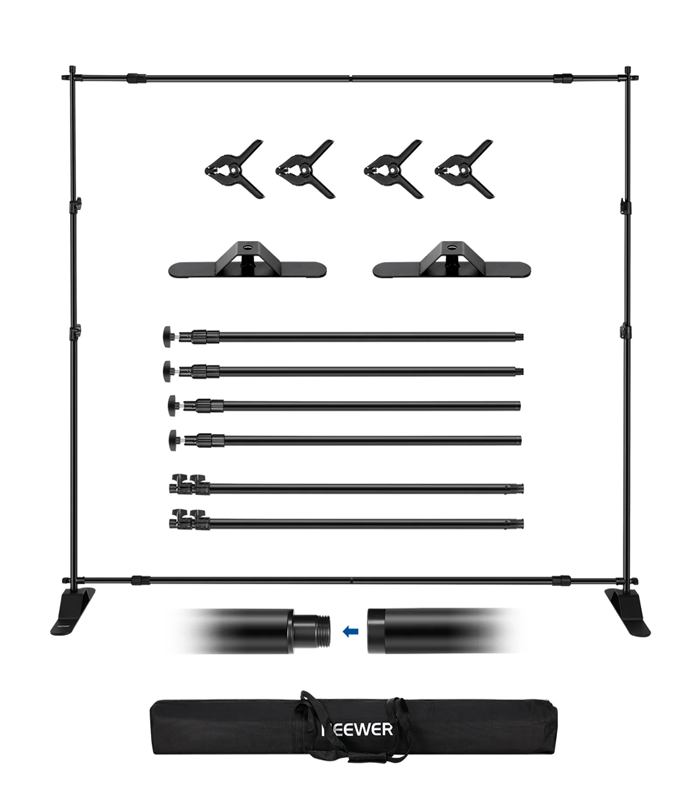 NEEWER NK-ST300 2.45x3.15 metr Arxa Fon Dayaq Sistemi
