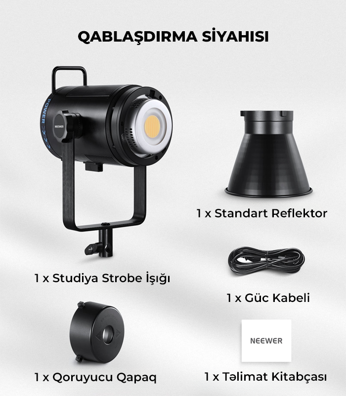 NEEWER CB200B İkirəngli 210W LED Video İşıq