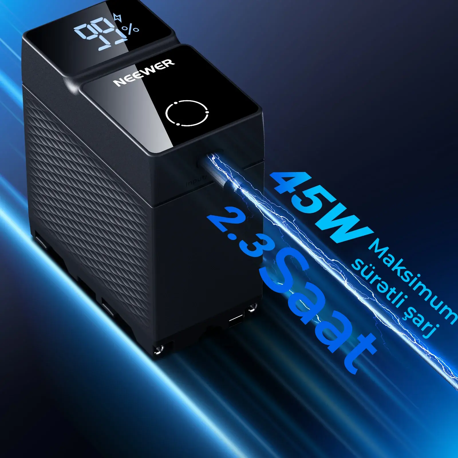 NEEWER NW-F970U 10500mAh Batareya (Sensor Ekranlı)