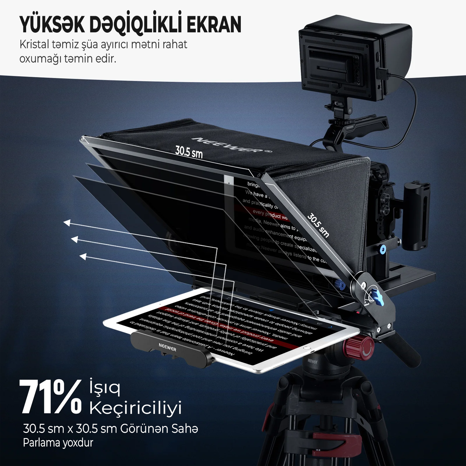 NEEWER X17 II Teleprompter