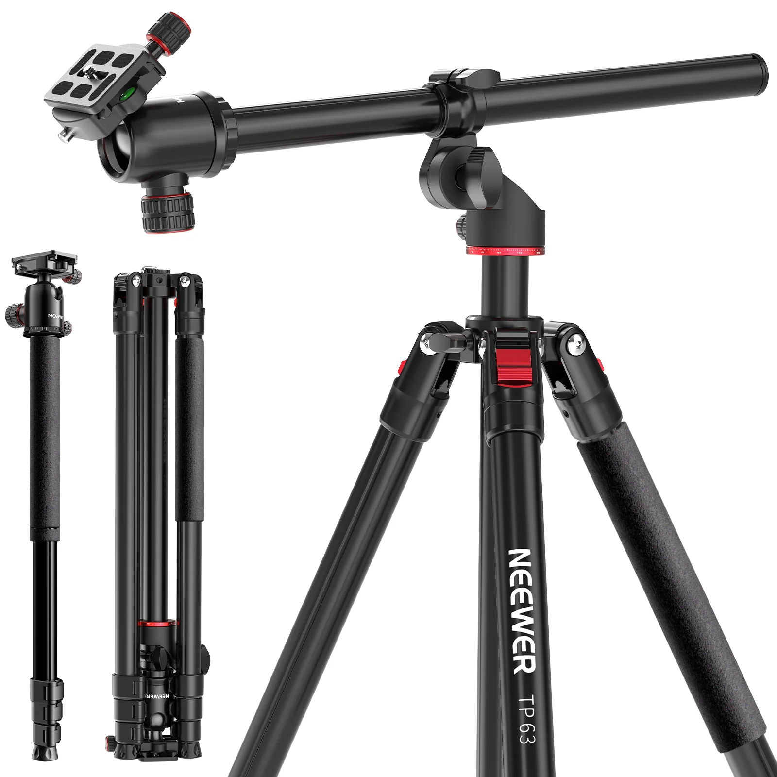 NEEWER TP64 Üfüqi Tripod Monopod
