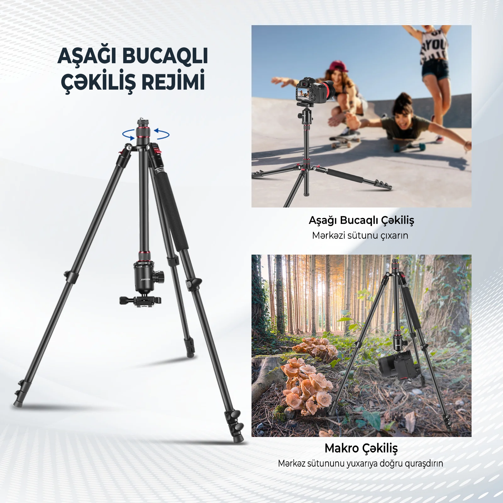 NEEWER 77 Alminium Kamera Monopod Tripod