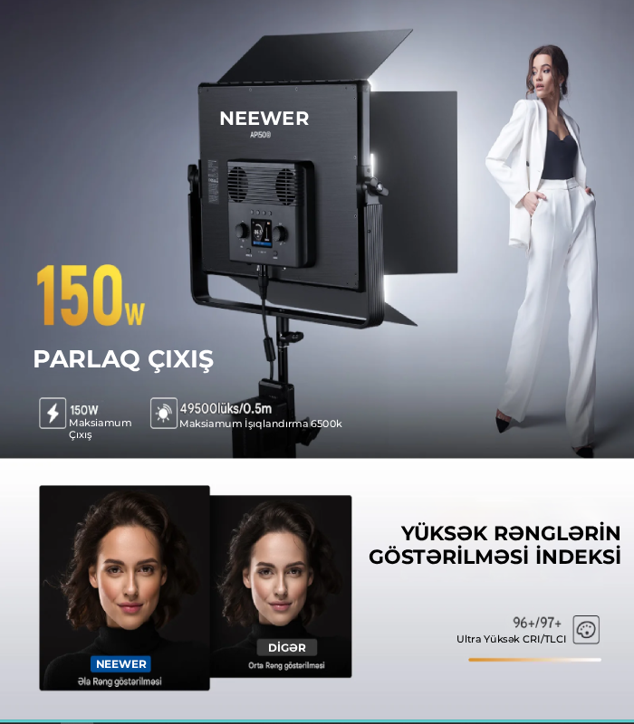 Neewer AP150B 150W Led Panel