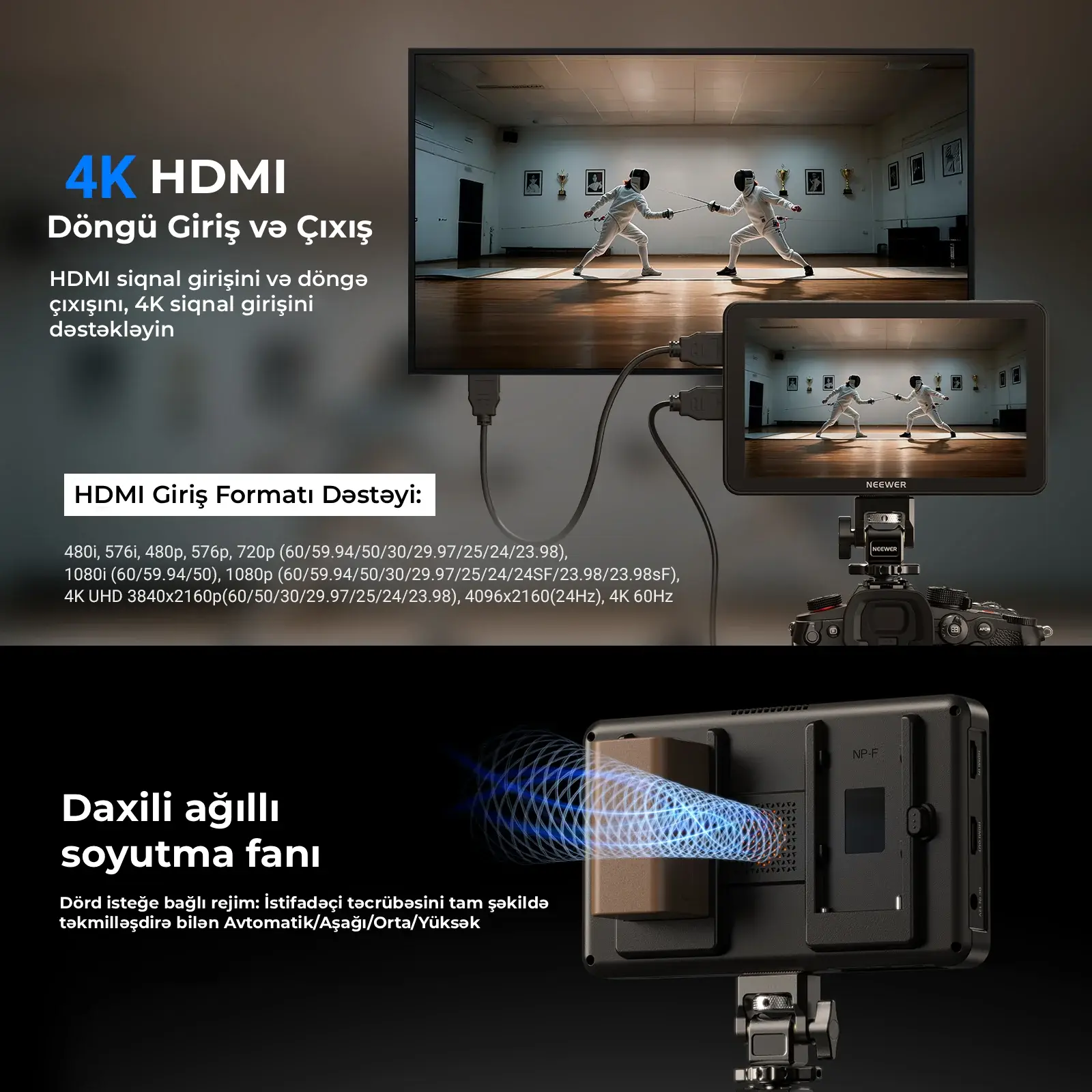Neewer F600 Video Monitor