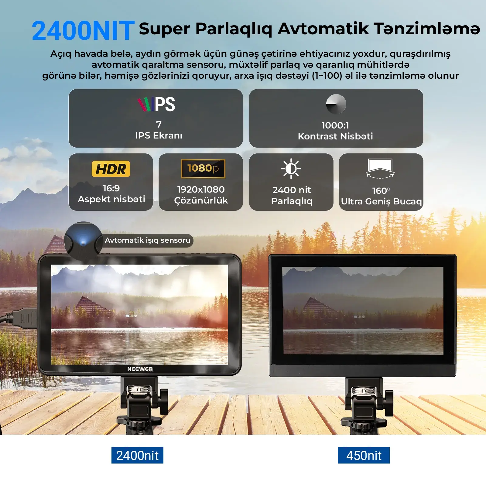 Neewer F600 Video Monitor