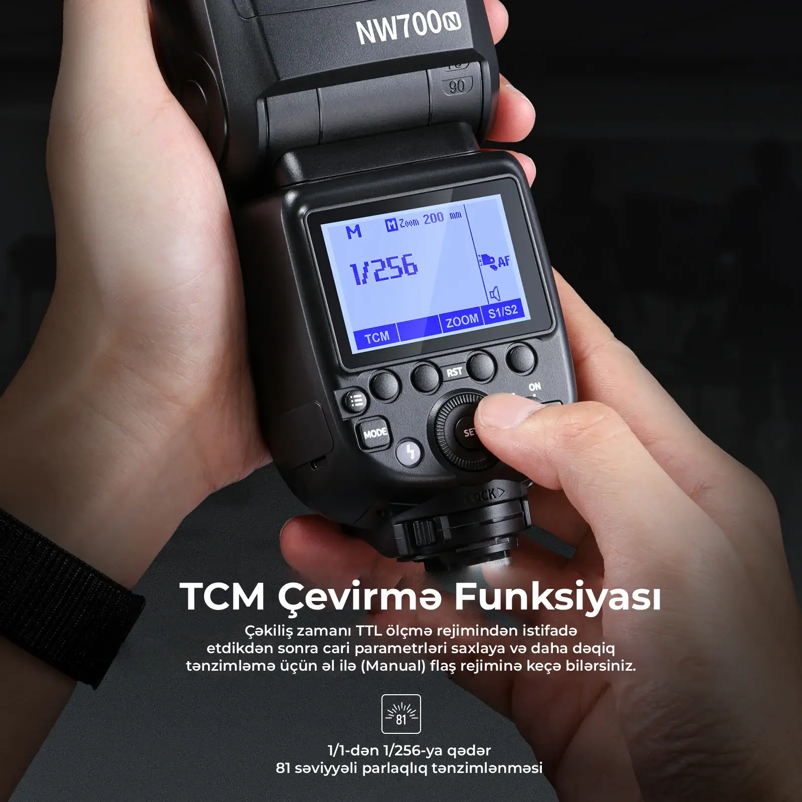 Neewer NW700 TTL Flaş Speedlite Nikon
