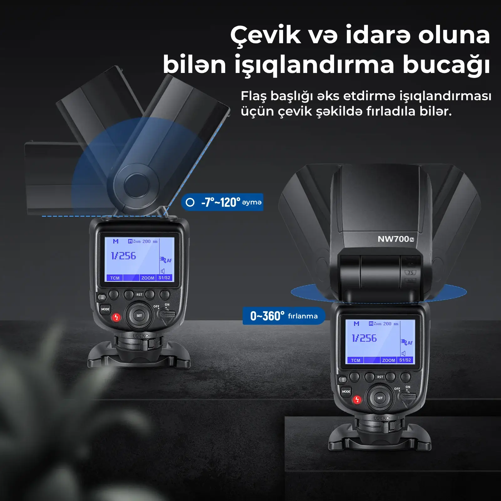 Neewer NW700 TTL Flaş Speedlite Nikon