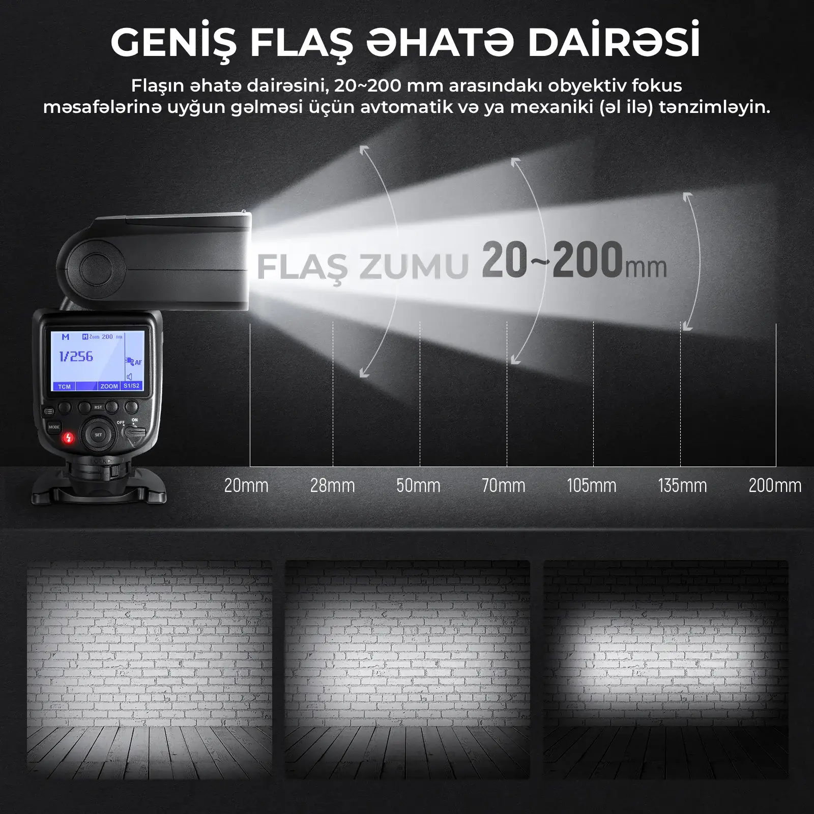 Neewer NW700 TTL Flaş Speedlite Nikon