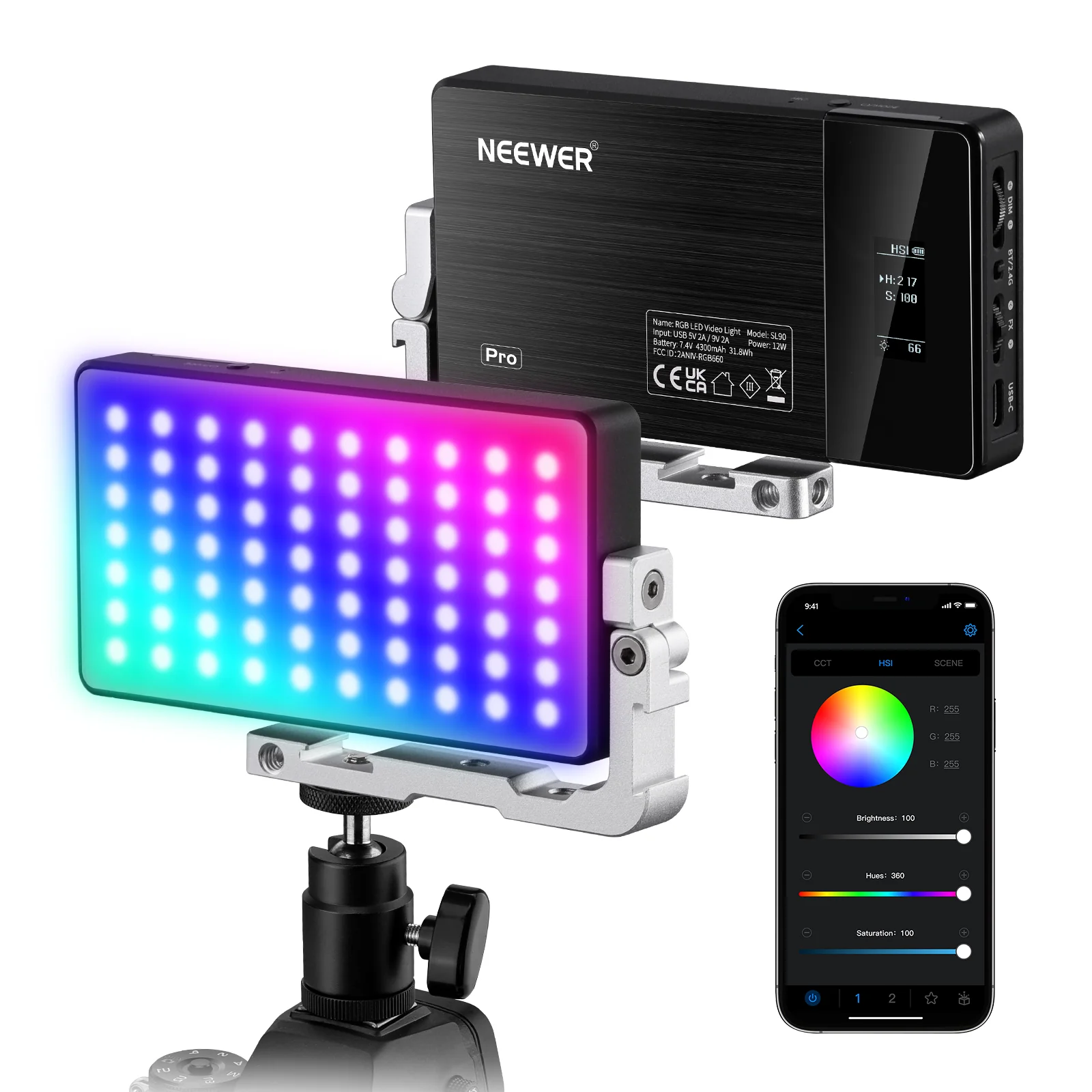 Neewer SL90 RGB Video İşığı