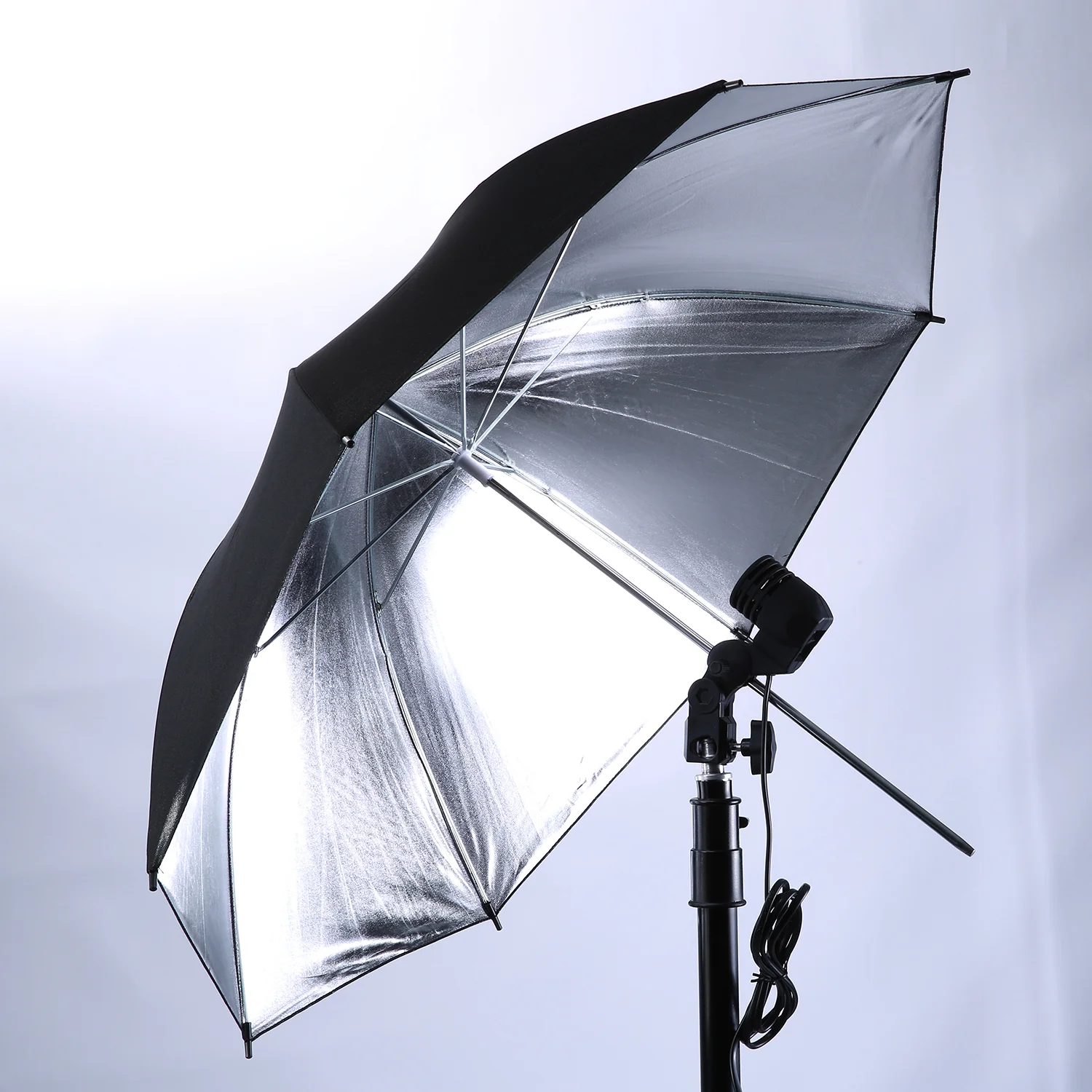 Neewer 84 sm Qara/Gümüş Studiya Reflektor Çətir