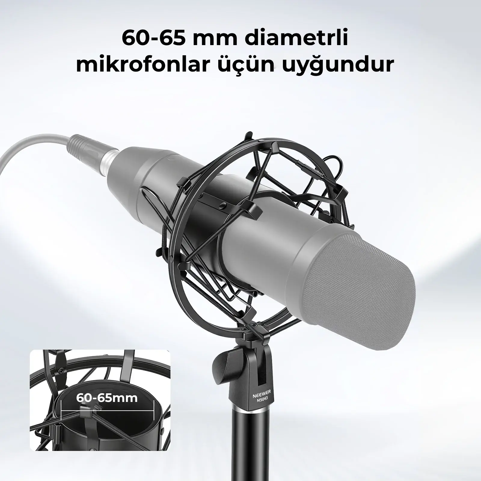 Neewer MS043 Mikrofon Şok Dayağı