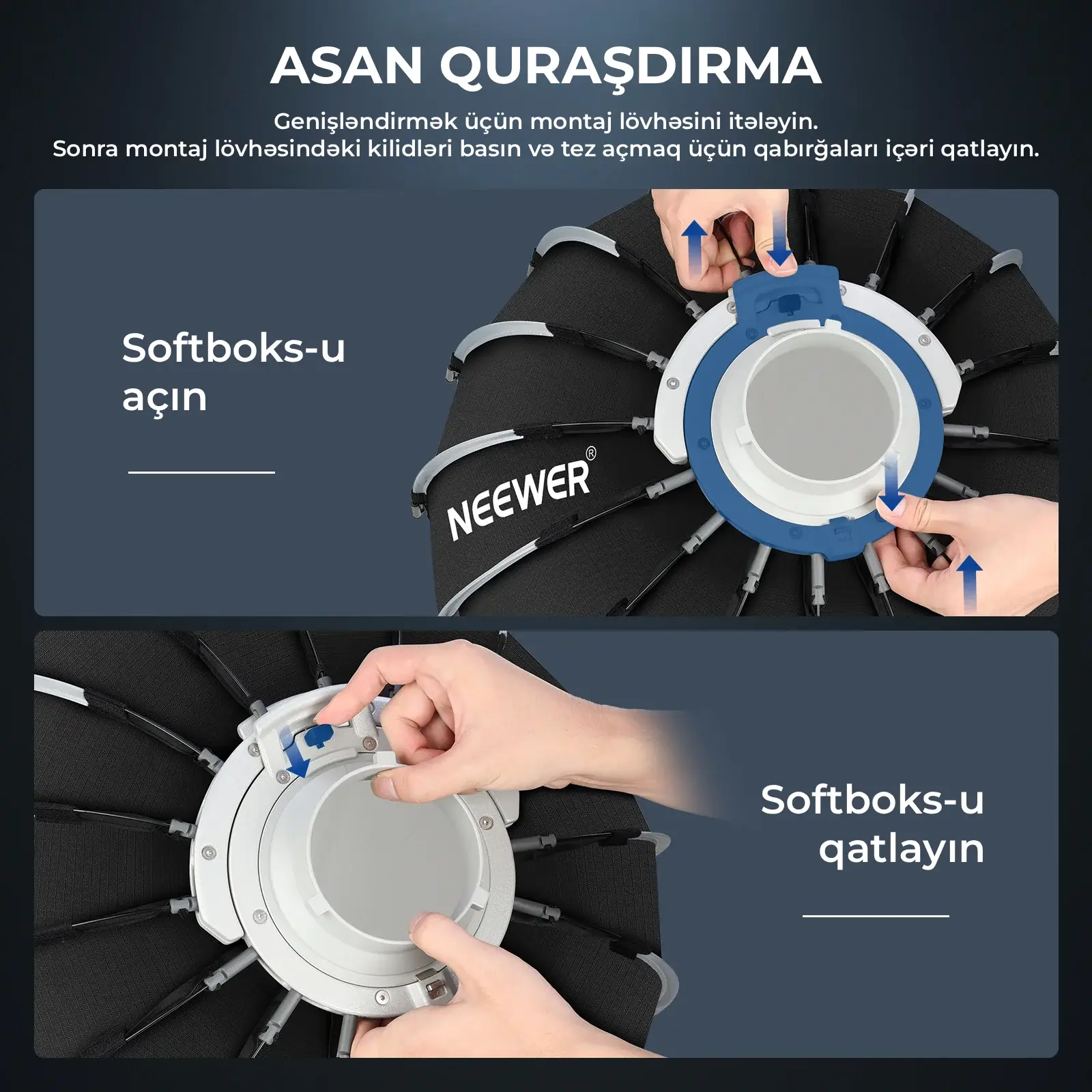 Neewer NS71P 60 sm Parabolik Softboks