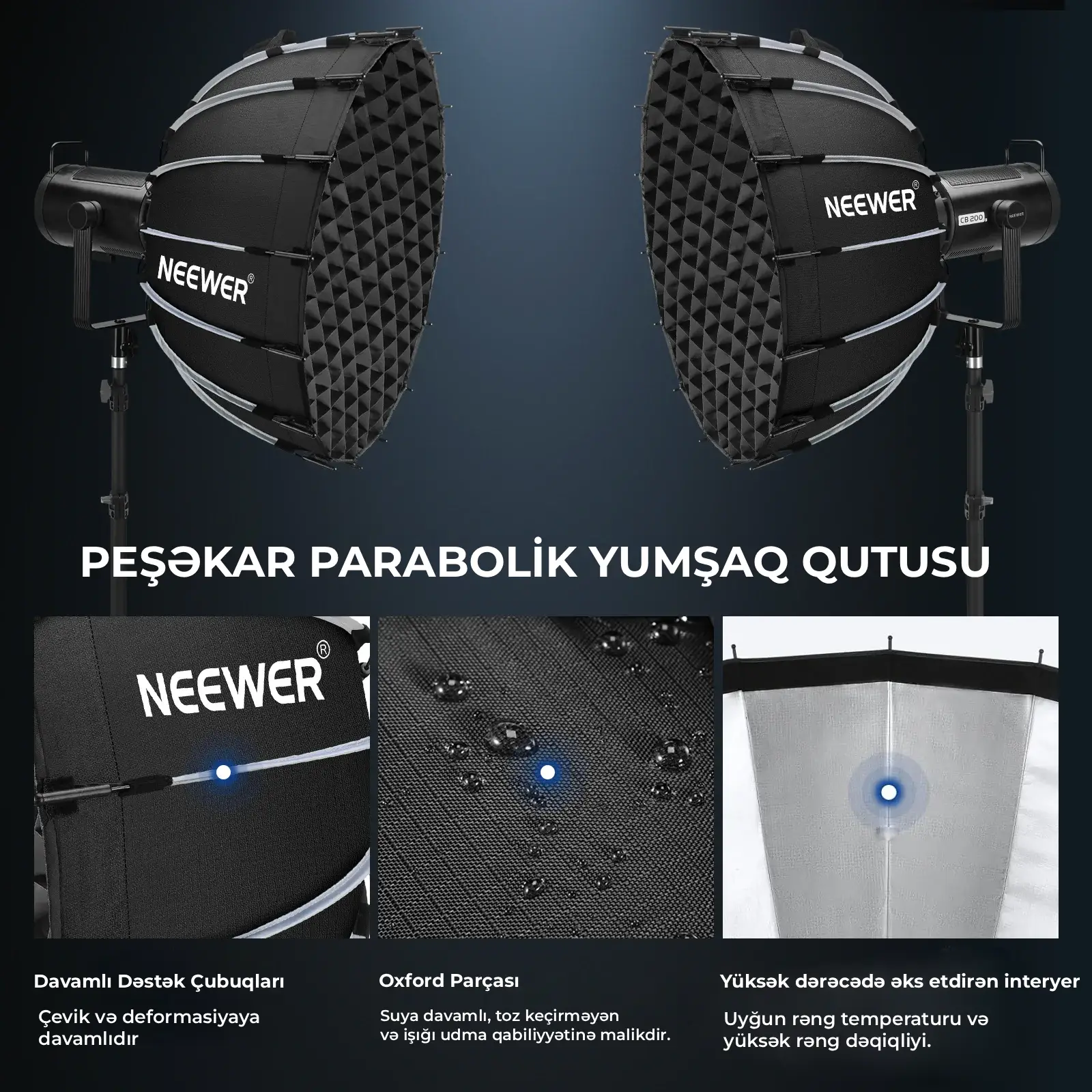Neewer NS71P 60 sm Parabolik Softboks