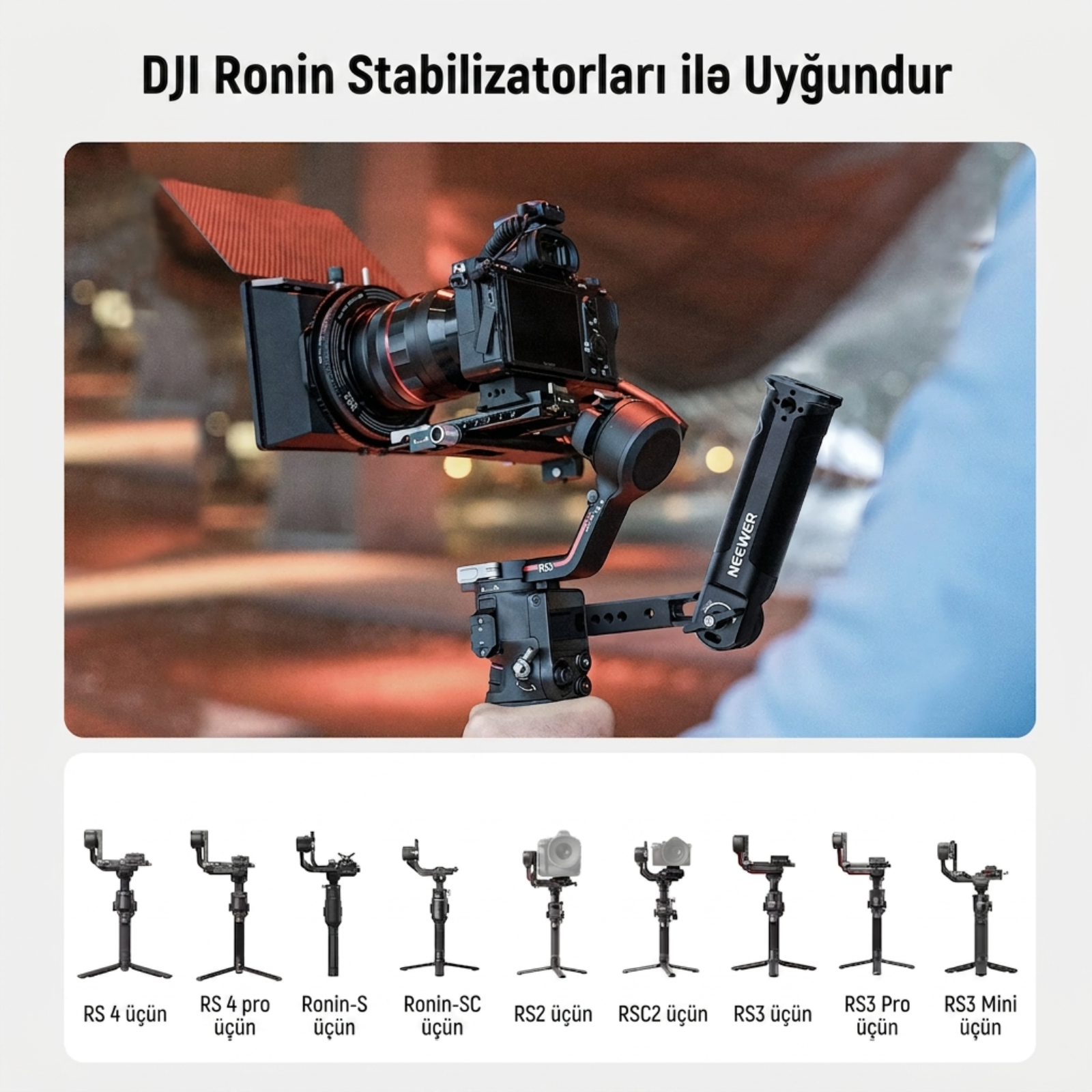Neewer ST49 DJI üçün Sling Tutacaq