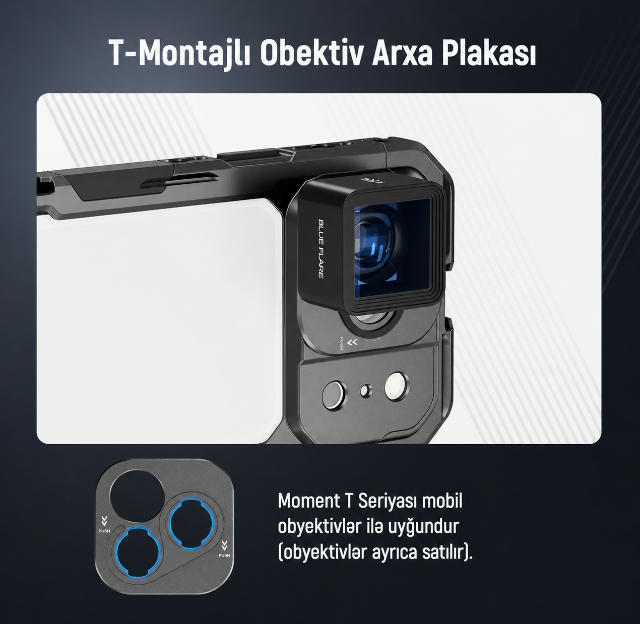 Neewer PA144 iPhone 17 Pro Max Telefon Qəfəsi